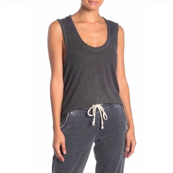 Free People Movement Heather Gray Tank - Picture 2 of 8